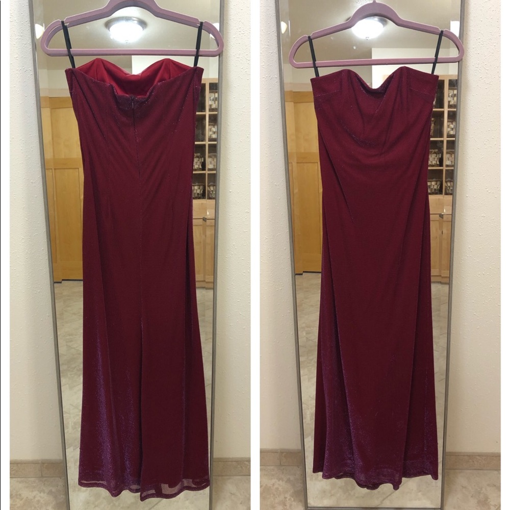Maroon Long Dress